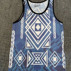 Tribal print tank. size S